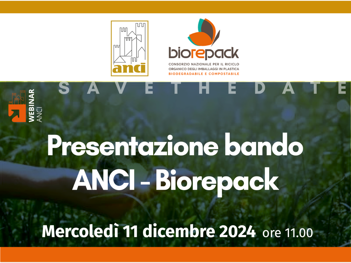 Webinar ANCI-Biorepack: “Presentazione bando comunicazione 2025”